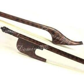 D Z Strad Cello Bow- Model 856- Carbon Fiber with Polished Abalone Frog (Full Size 4/4)