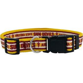 Pets First Collegiate Pet Accessories, Dog Collar, Arizona State Sun Devils, Medium