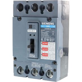 225 Amp 3-Pole Type QR Circuit Breaker