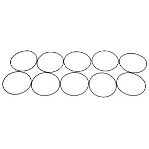 Sterling Seal ORVT142x10 Viton Number-142 Standard O-Ring, Fluoropolymer Elastomer, 70 Durometer Hardness, 2-3/8" ID, 2-9/16" OD (Pack of 10)