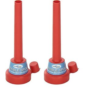 WirthCo 32157 TripleThread(tm) Flexible Spout Funnel with Cap, colors may vary