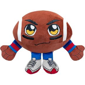 Bleacher Creatures Kansas Jayhawks 8" Kuricha Football Sitting Plush - Soft Chibi Inspired Plush
