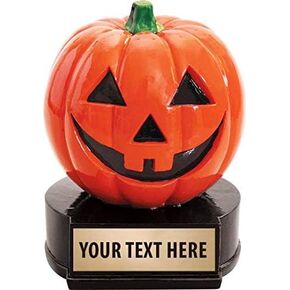 Crown Awards Halloween Pumpkin Sculpture Trophy Prime