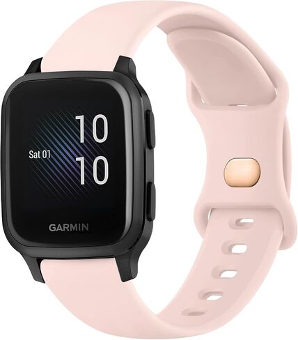 Vancle Bands Compatible with Garmin Venu Sq Music bands, 20mm Soft Silicone Strap Replacement Wristband for Garmin Venu Sq Music/Venu Sq/Venu/Venu 2 Plus in Saudi Arabia