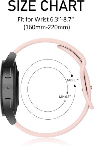 Vancle Bands Compatible with Garmin Venu Sq Music bands, 20mm Soft Silicone Strap Replacement Wristband for Garmin Venu Sq Music/Venu Sq/Venu/Venu 2 Plus in Saudi Arabia