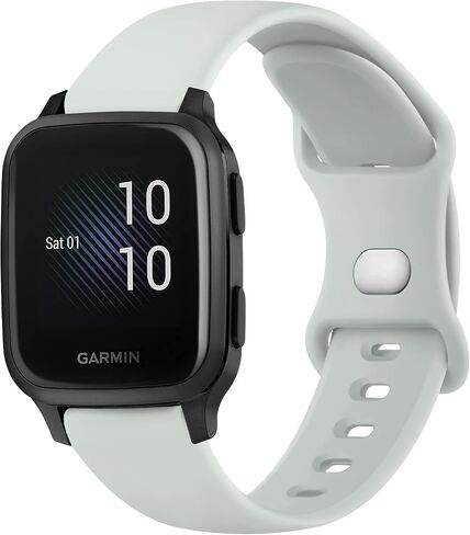 Vancle Bands Compatible with Garmin Venu Sq Music bands, 20mm Soft Silicone Strap Replacement Wristband for Garmin Venu Sq Music/Venu Sq/Venu/Venu 2 Plus in Saudi Arabia