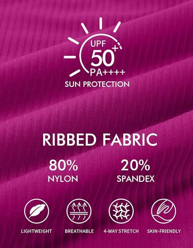 طقم بيكيني من شارمو عالي الخصر للنساء مكون من قطعتين بدلة سباحة رياضية قصيرة للتحكم في البطن مع جيوب in Kuwait