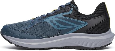 حذاء رياضي رجالي من Saucony Cohesion 17، داسك/أسود، عرض 8.5 in Saudi Arabia