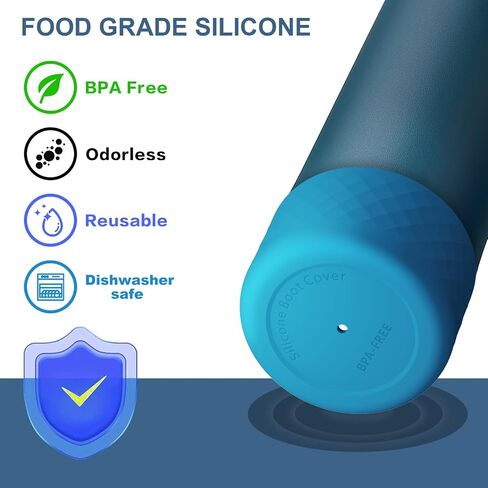 yoelike Silicone Boot for Owala Water Bottle 24 oz 32 oz 40 oz, Anti-Slip Protective Sleeve for FreeSip/Twist/Flip, Bottom Bumper Cover for Watter Bottle Accessories in Saudi Arabia