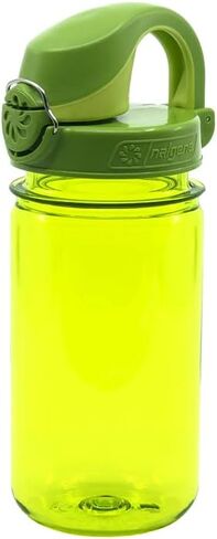 زجاجة مياه Nalgene Sustain Tritan خالية من مادة BPA للأطفال مصنوعة من مواد مشتقة من 50% من النفايات البلاستيكية، مانعة للتسرب، متينة، خالية من BPA، صديقة للحلقة، قابلة لإعادة الاستخدام، 12 أونصة in Saudi Arabia