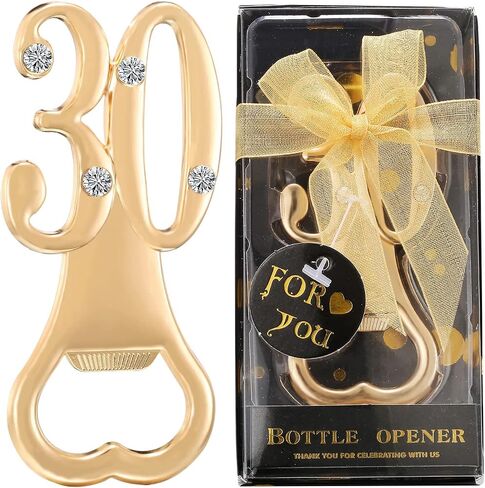 12 Pack 70th Birthday Bottle Opener for 70th Birthday Party Favors 70 Wedding Anniversaries Souvenirs Favors Gifts Decorations (12, 70th) in Saudi Arabia