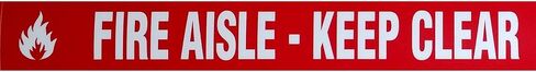 ifloortape WTP103 Safety Message Fork Lift Traffic Floor Warning Tape Strips - 3 inch x 44 inch (Two Messages) in Saudi Arabia