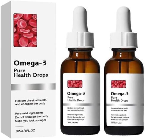 Natravor Omega-3 Drops, Omega-3 Natural Vasclear Drops (2 PCS) in Saudi Arabia