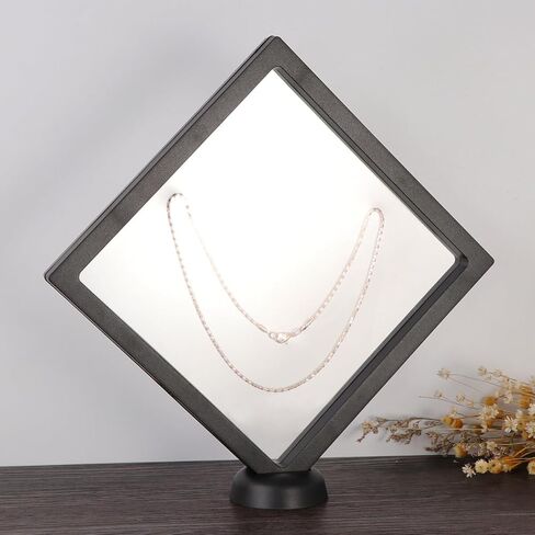 Gatuida 3D Floating Display Case, Transparent PE Jewelry Storage Box, Floating Coin Display Frame Holder(11x30cm) in Saudi Arabia