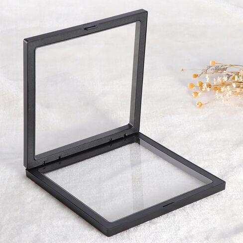 Gatuida 3D Floating Display Case, Transparent PE Jewelry Storage Box, Floating Coin Display Frame Holder(11x30cm) in Saudi Arabia