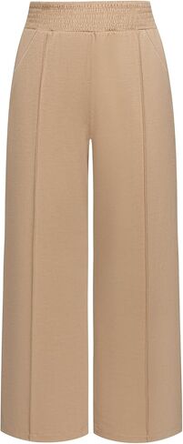 Hanna Nikole Plus Size Sweatpants for Women Drawstring Elastic Waist Casual Pants Wide Leg Lounge Pants with Pockets in Saudi Arabia