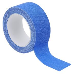 PATIKIL 1 inch x 16.5 feet Neon Gaffer Cloth Tape, 1 Roll Fluorescent Adhesive Tape UV Black Light Glow Tape for UV Party, Yellow