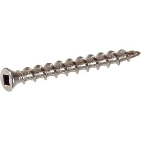 Hillman 47786 3-Inch Stainless Steel Trim Screw with Square Drive, 1-Pound