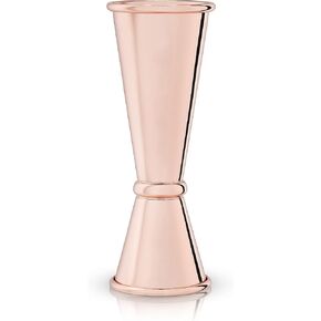 Viski Double Jigger with Measurements Inside, Stainless Steel Cocktail Jigger, Japanese Jigger Style, Jigger for Bartending, Jigger 2oz 1oz