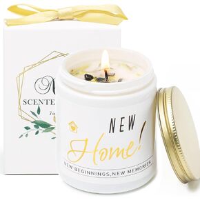 Housewarming Gift for New Home, New Home Gift, Housewarming Gift Idea for Women Friend, Moving in Gift, Vanilla&Lavender Scented Candles