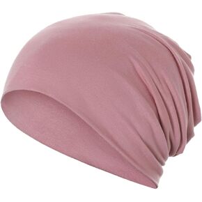 JarseHera Cotton Slouchy Beanie for Men Women Chemo Headwear Soft Sleep Caps Skull Cap Hats