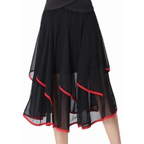 Women's Skirt Dance Clothing Modern Dance Skirt Ballroom Dance Large Swing Skirt Latin Dance Performance