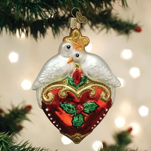 Old World Christmas Ornaments Puffin Glass Blown Ornaments for Christmas Tree in Saudi Arabia