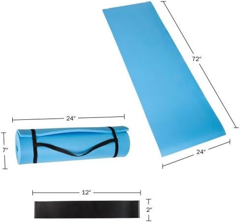 عصابات المقاومة واكمان وحصيرة اليوغا 1/4 بوصة in Kuwait