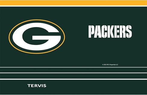 Tervis Traveler NFL Green Bay Packers - كوب سفر معزول ثلاثي الجدران MVP يحافظ على المشروبات باردة وساخنة، 20oz، من الفولاذ المقاوم للصدأ in Saudi Arabia