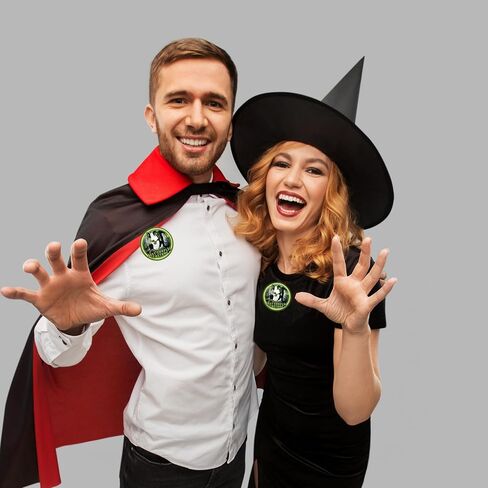 ملصقات جائزة أفضل زي للأزواج، جائزة الملصقات الفائزة بمسابقة حفلة الهالوين، 2.25 بوصة (عبوة من 4 قطع) in Kuwait