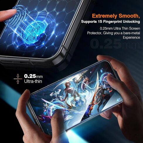 LK [2+2 for 2 Pack Google Pixel 6 Screen Protector with 2 Pack Camera Lens Protector, HD Clarity, 9H Hardness [Tempered Glass] Screen Protector Google Pixel,Touch Sensitive, Case Friendly in Saudi Arabia