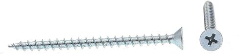 Prime-Line 9016850 Sheet Metal Screw, Self-Tapping, Flat Head Phillips, #8 X 2-1/2 in, Zinc Plated Steel, Pack of 50 in Saudi Arabia
