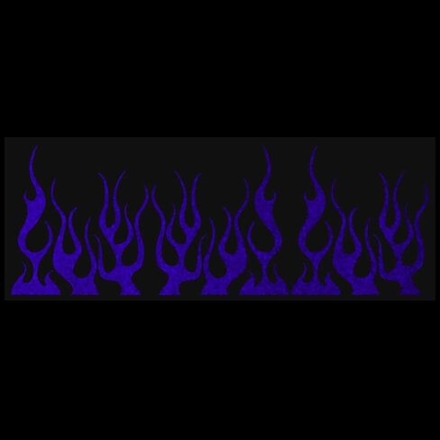 LiteMark Reflective Orange Assorted 4 Inch Flames Sticker Decals for Helmets, Bicycles, Strollers, Wheelchairs and More - Pack of 9 in Saudi Arabia