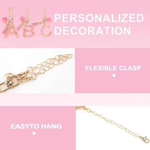 Letter Charm Accessories for Stanley Cup with Handle, Initial Letter Stanley Tumbler with Bling Charms in Saudi Arabia