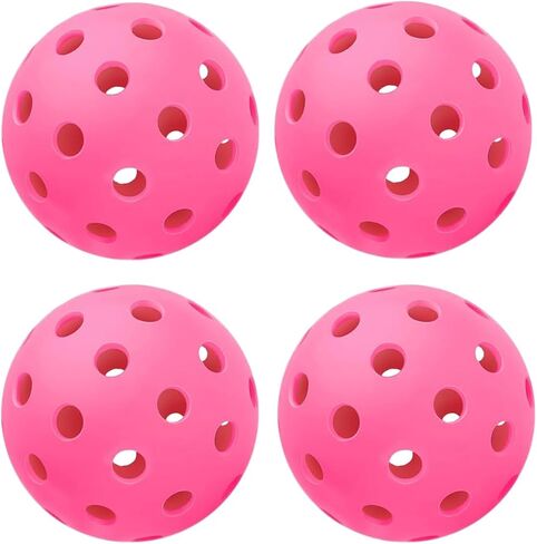 2024 Pickleball Balls, 40 Holes Outdoor Pickleballs, USAPA Approved Pickle Ball for Tournament Play, Official US Open Ball for All Style Pickleball Paddles in Saudi Arabia
