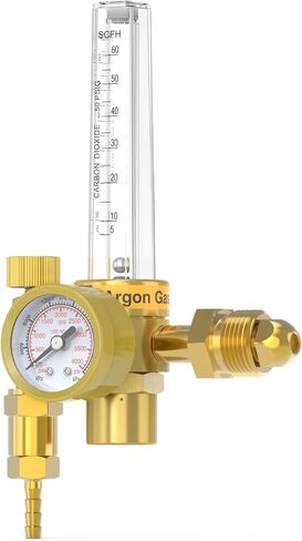TOOLIOM CO2 Argon Flow Meter Gas Regulator Gauge Mig Tig Welding in Saudi Arabia