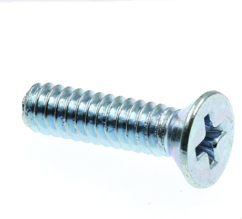 براغي آلة Prime-Line 9001289، رأس مسطح، محرك فيليبس، #10-24 × 3/4 بوصة، مطلي بالزنك (75 حزمة) in Saudi Arabia
