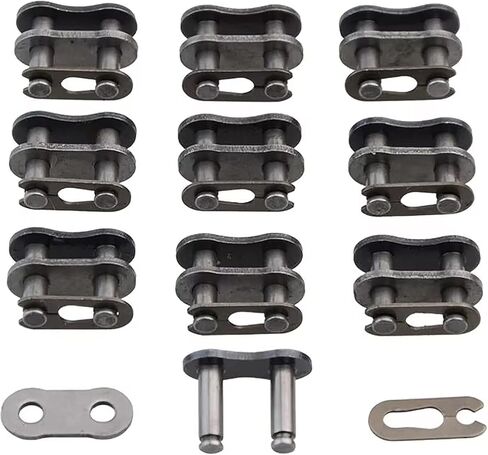 GOOFIT 420 Master Link for Chinese Made 90cc 110cc 125cc 150cc 200cc 250cc ATV Quad 4 Wheeler Scooter Moped Dirt Bike Pack of 10 in Kuwait