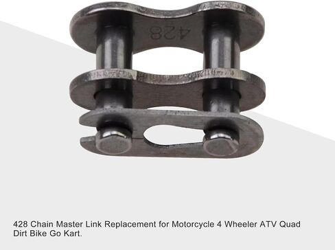 GOOFIT 420 Master Link for Chinese Made 90cc 110cc 125cc 150cc 200cc 250cc ATV Quad 4 Wheeler Scooter Moped Dirt Bike Pack of 10 in Kuwait