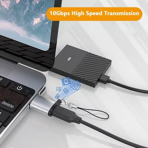 محول Lightning إلى USB C - محول شحن سريع مكون من 3 حزم - محول Lightning Female إلى USB C Male لسلسلة iPhone 15 وiPad Air وGalaxy S23/Note 20 وPixel 8 والمزيد in Kuwait