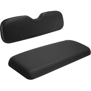 iLSKW Rear Seat Cushions for Golf Cart Rear Seat Replacement, Golf Cart Cushion Back Seat for EZGO TXT RXV ST Sport, Valor Models, Club Car, Dedicated for Flip Rear Seats