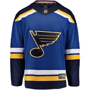 Fanatics Youth St. Louis Blues Home Breakaway Jersey Size S/M Ages 8-12 Years NHL Licensed Hockey Jersey, Small-Medium