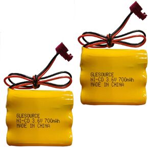 حزمة بطارية Ni-CD 3.6 فولت 700 مللي أمبير في الساعة بديلة لـ Sure-Lites 026-148 026148 ضوء الطوارئ لعلامة الخروج SL-026148 SL-026-148 SL026148 (عبوتان)