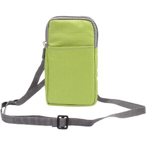 Small Sling Chest for Women, Crossbody Smartphone Bag, Waterproof Cell Phone Belt Clip Holster with Zip Mobile Phone Purse with Strap Wallet Pouch Lightweight Multiple Pockets for Travel Work Business