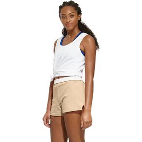 Soffe Womens Fashion Juniors' Authentic Cheer Shorts - Nude Heather - X-Small - 2 Pack