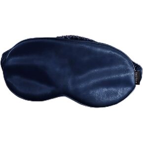 THXSILK Silk Sleep Eye Mask with Elastic Strap 25 Momme, Extremely Soft & Smooth, Blindfold for Full Night Sleep, Travel, Nap (Charming Pink)