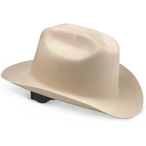 Jackson Safety Cowboy Hard Hat - Western Outlaw Style Construction Helmet with Full Brim Sun Shade - ANSI Z89.1 & OSHA Compliant - (Multiple Colors)