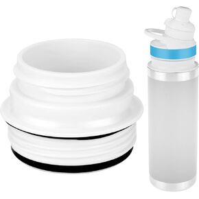 Bottle Adapter for Cirkul to YETI Rambler | BPA Free Plastic, Food Grade Silicone Fits for YETI Rambler Water Bottles