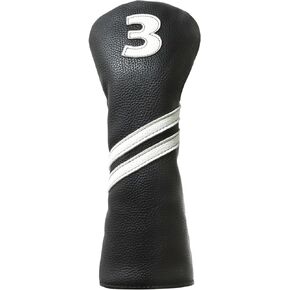 Golf Club Covers,4pcs or 1pc Golf Head Covers for Woods and Driver Fairway Hybrids Women Men