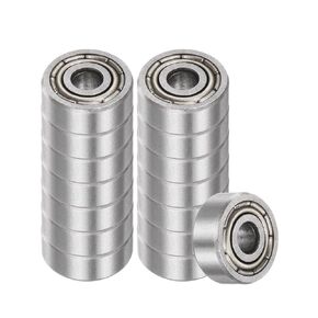 25pcs 625-ZZ Deep Groove Ball Bearings - [5mm Bore x 16mm OD x 5mm Thickness] Double Metal Shielded P6 Bearings for Industrial Equipment, Carbon Steel, Z1